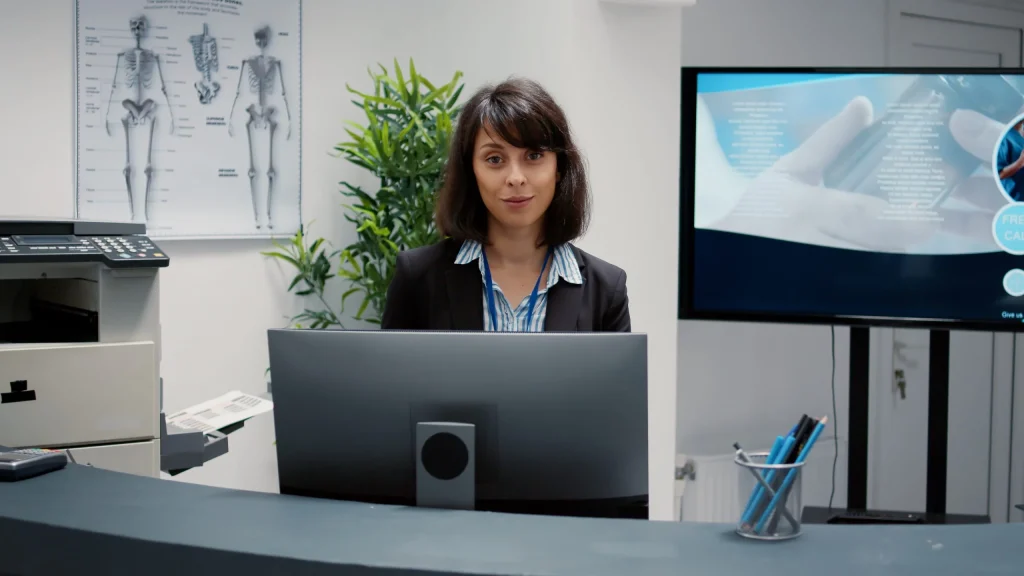 Enhancing Office Security and Safety with the Help of a Virtual Medical Receptionist System